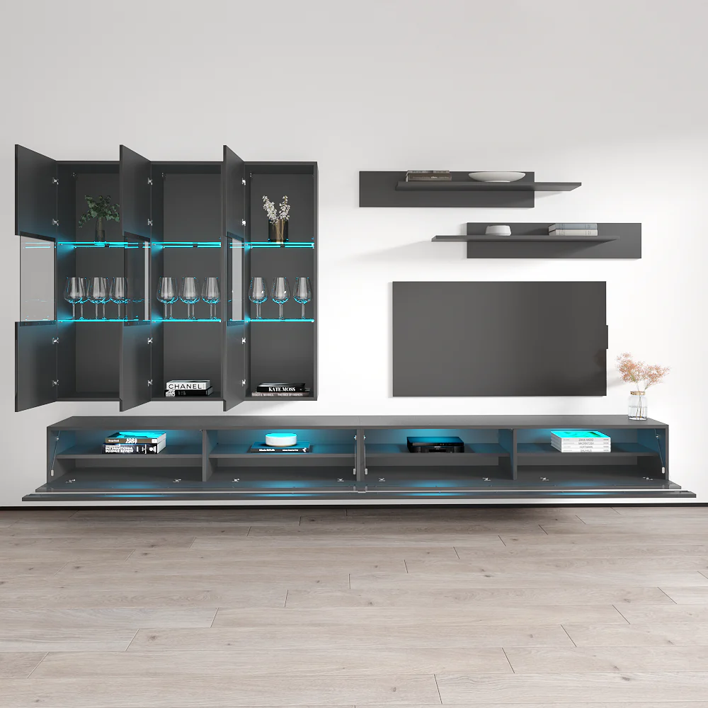 Fly E 35TV Floating Entertainment Center - Image 29