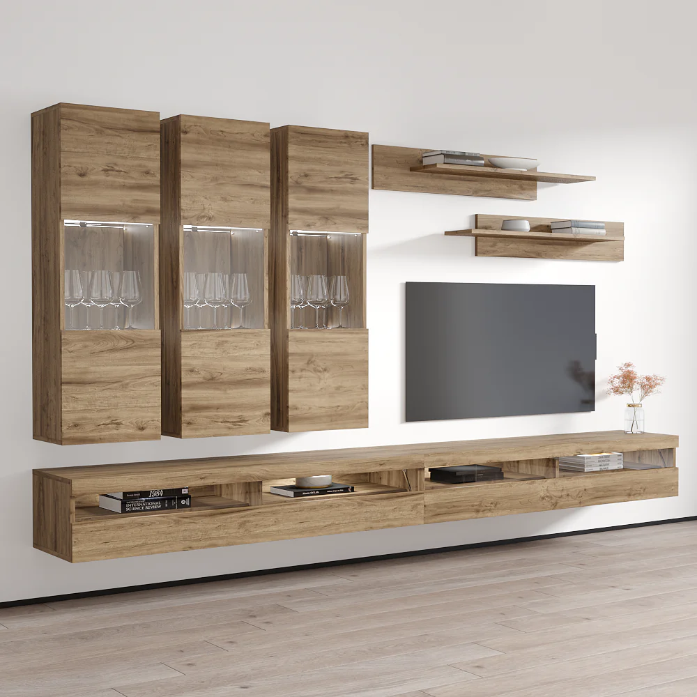 Fly E 35TV Floating Entertainment Center - Image 32