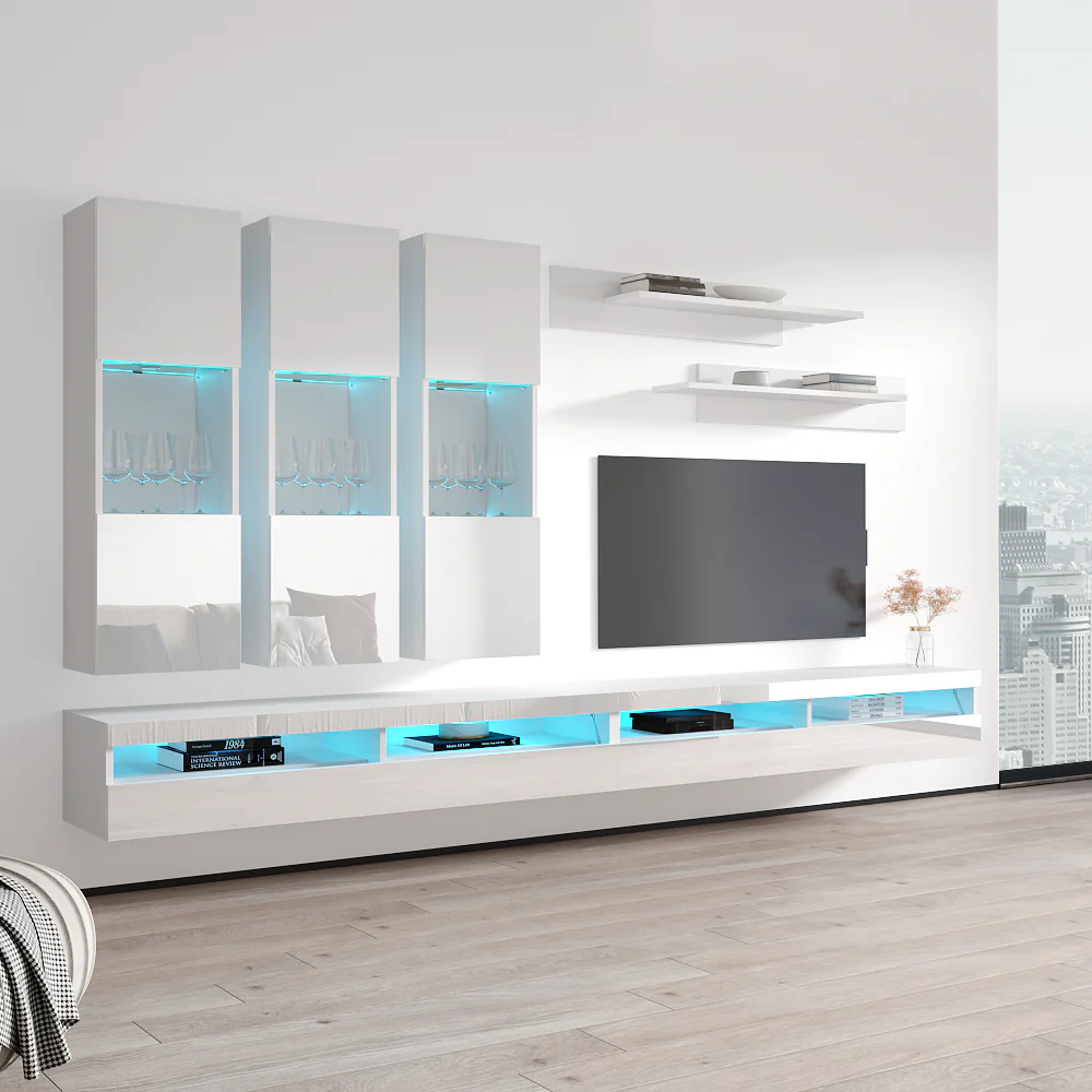 Fly E 35TV Floating Entertainment Center - Image 38