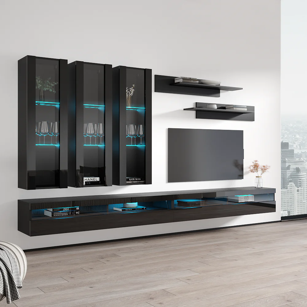 Fly E 35TV Floating Entertainment Center - Image 43