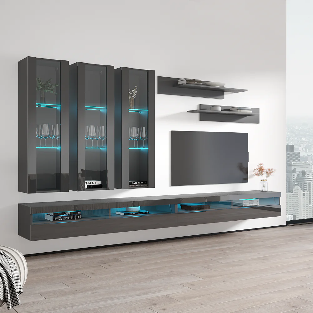 Fly E 35TV Floating Entertainment Center - Image 48