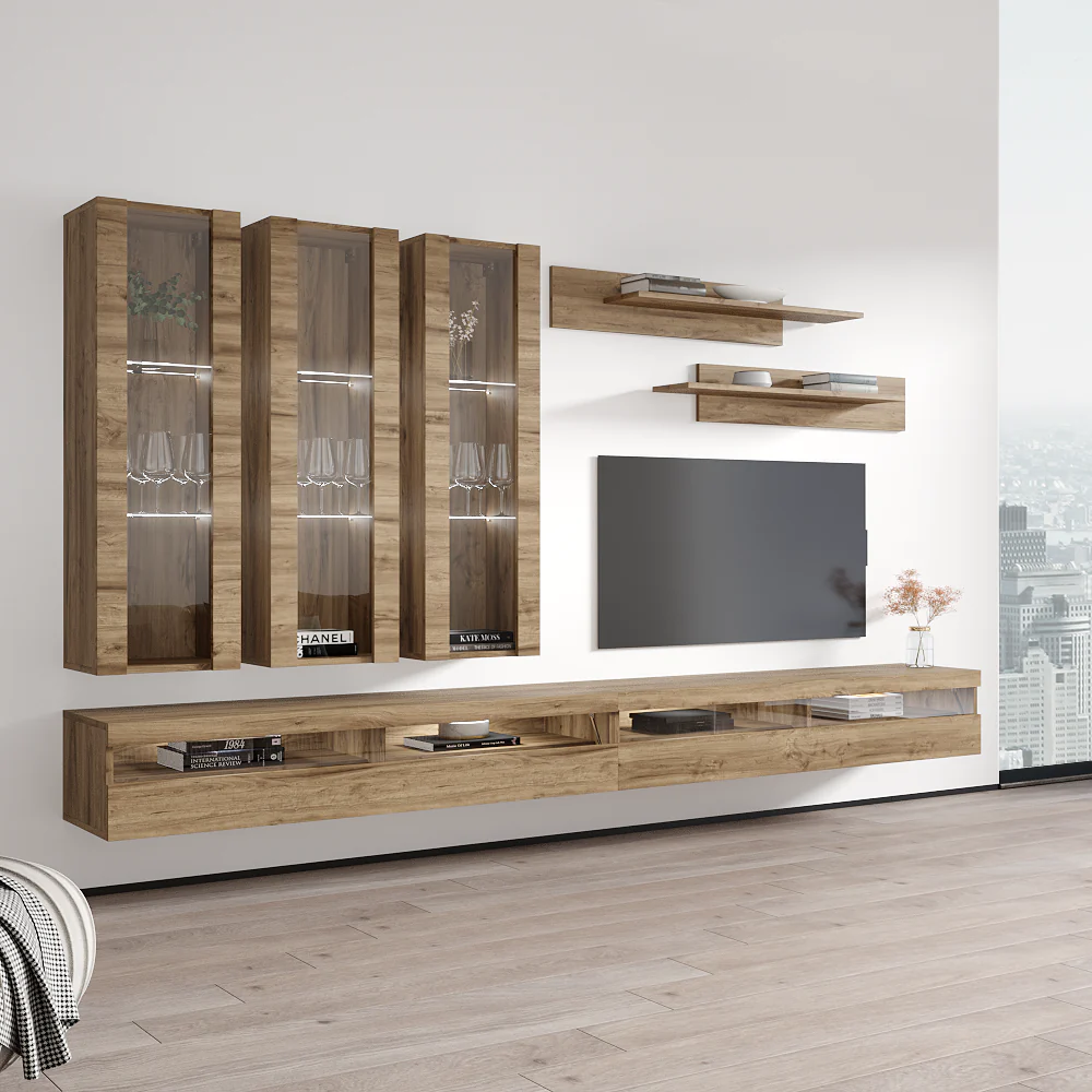 Fly E 35TV Floating Entertainment Center - Image 53