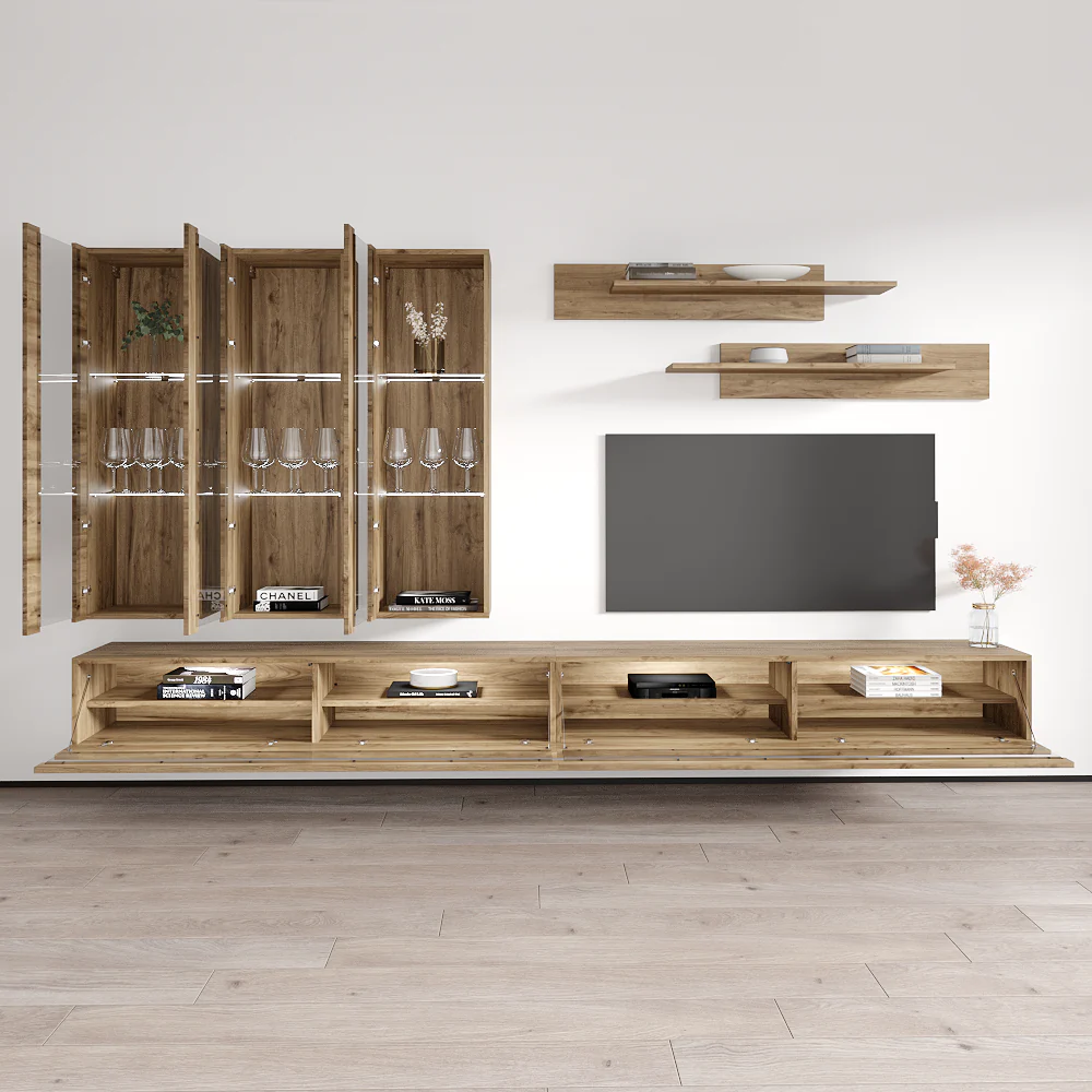 Fly E 35TV Floating Entertainment Center - Image 54