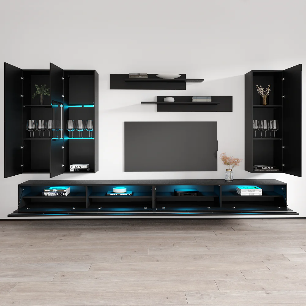 Fly E 35TV Floating Entertainment Center - Image 84