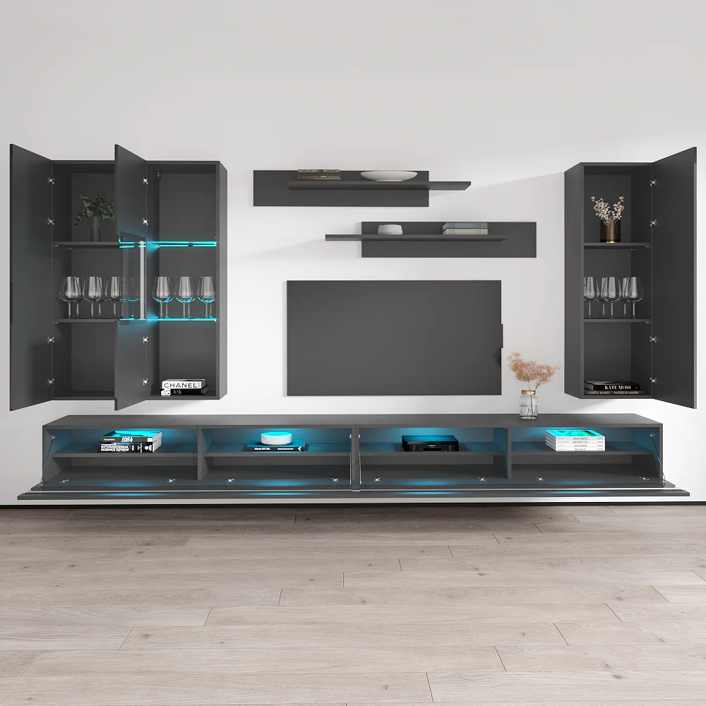 Fly E 35TV Floating Entertainment Center - Image 89