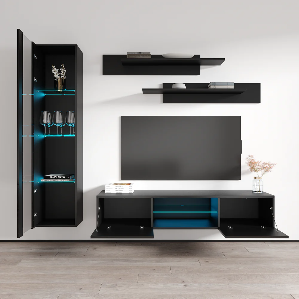 Fly G 33TV Floating Entertainment Center - Image 24