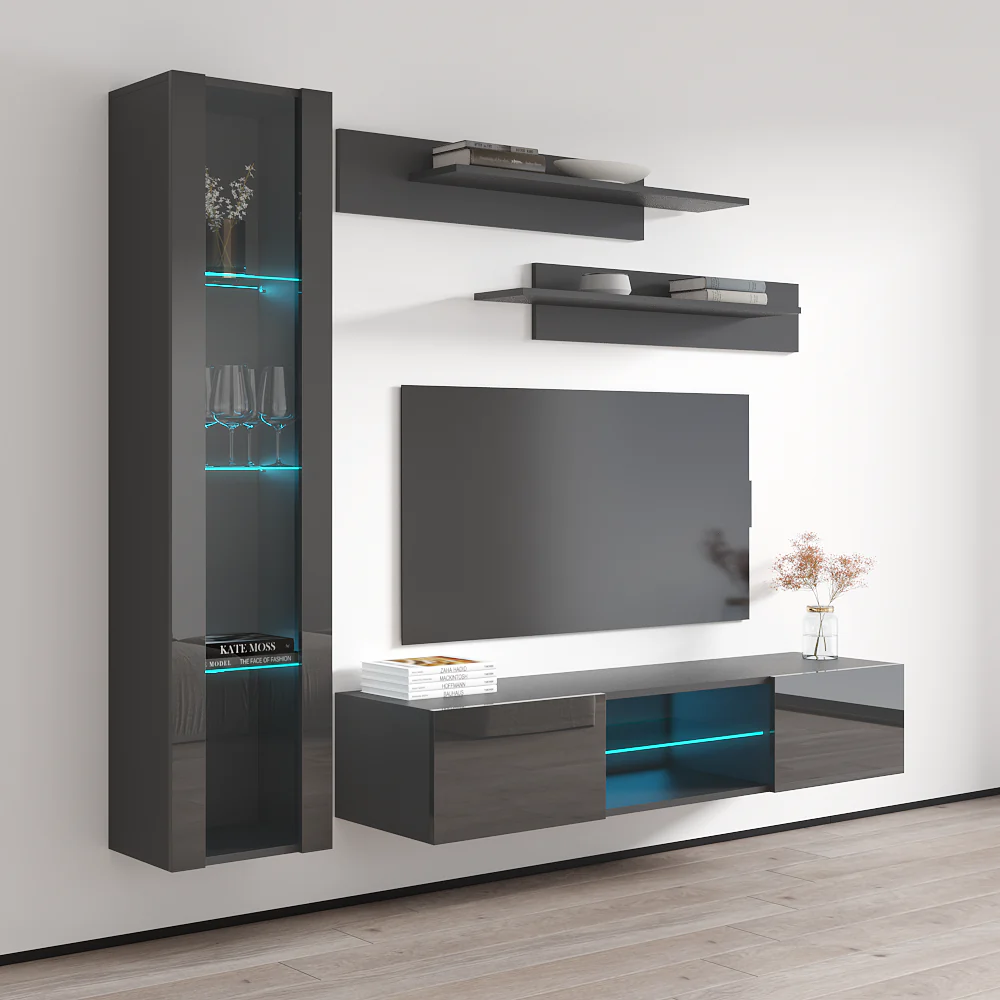 Fly G 33TV Floating Entertainment Center - Image 27
