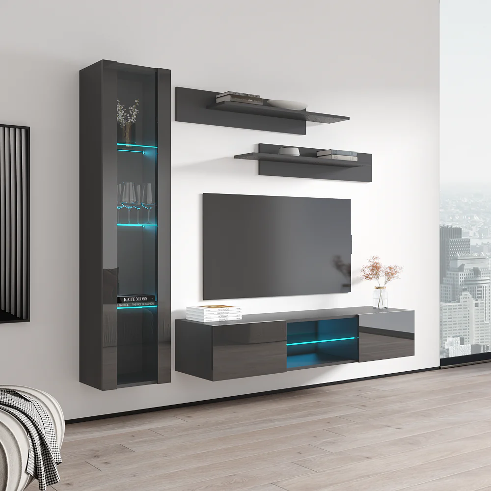 Fly G 33TV Floating Entertainment Center - Image 28