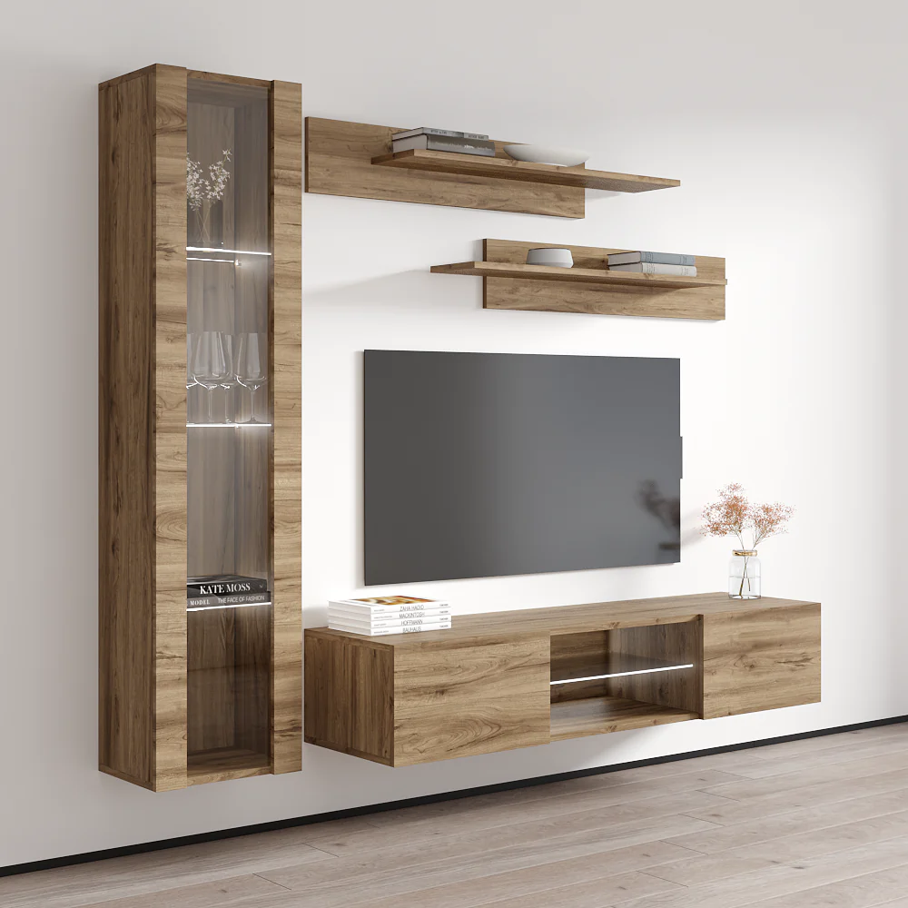 Fly G 33TV Floating Entertainment Center - Image 32