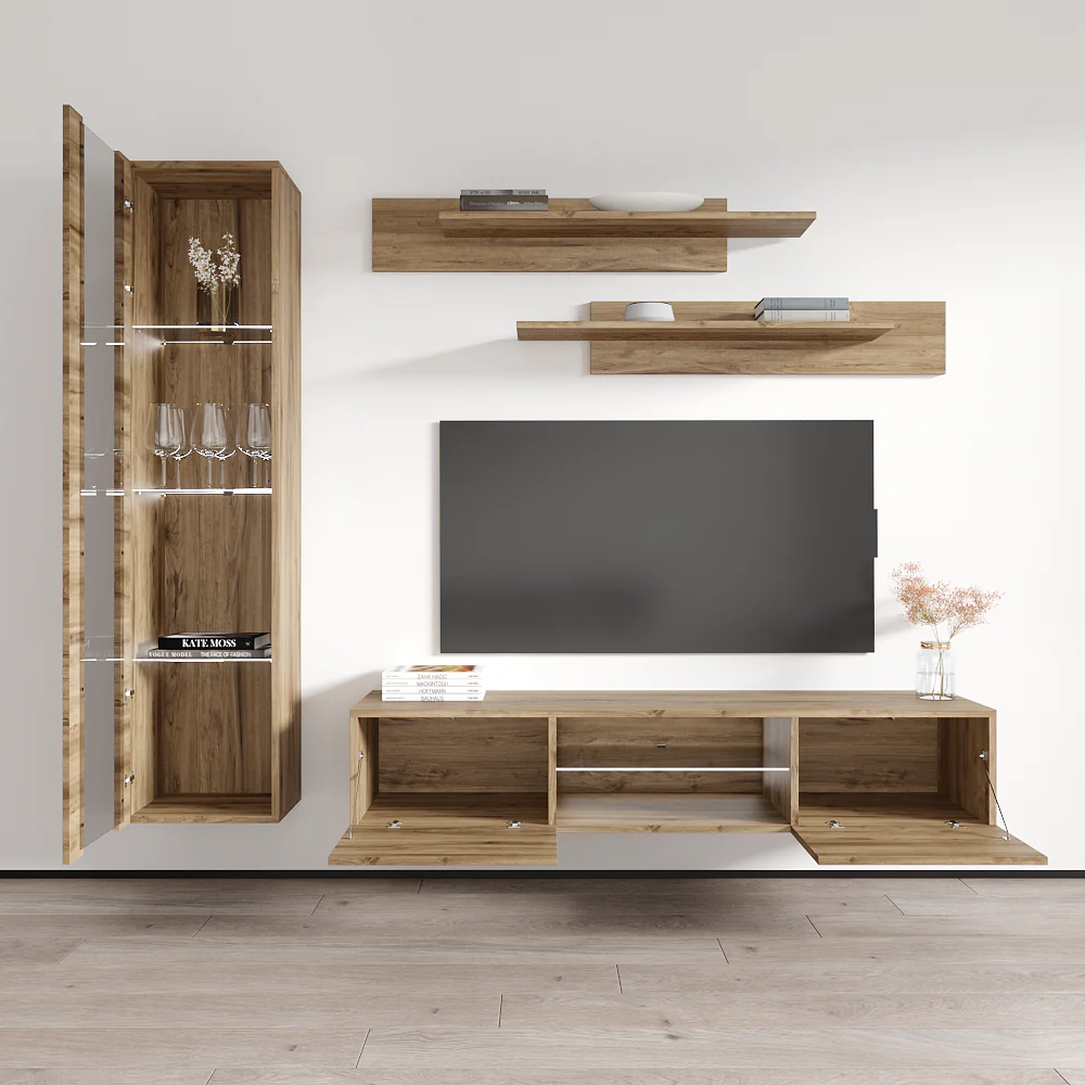 Fly G 33TV Floating Entertainment Center - Image 34