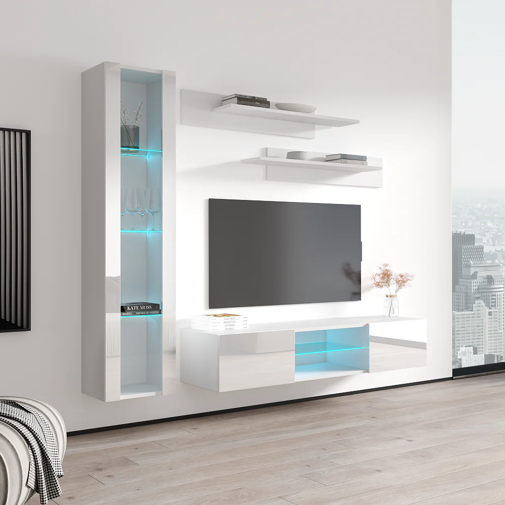 Fly G 33TV Floating Entertainment Center - Image 38
