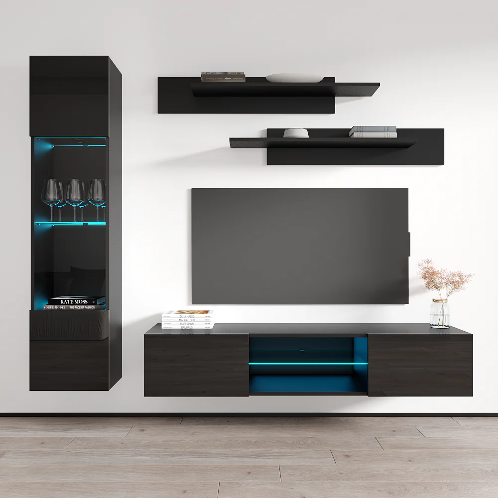 Fly G 33TV Floating Entertainment Center - Image 41