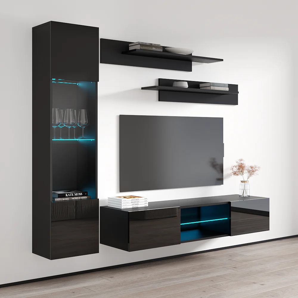 Fly G 33TV Floating Entertainment Center - Image 42