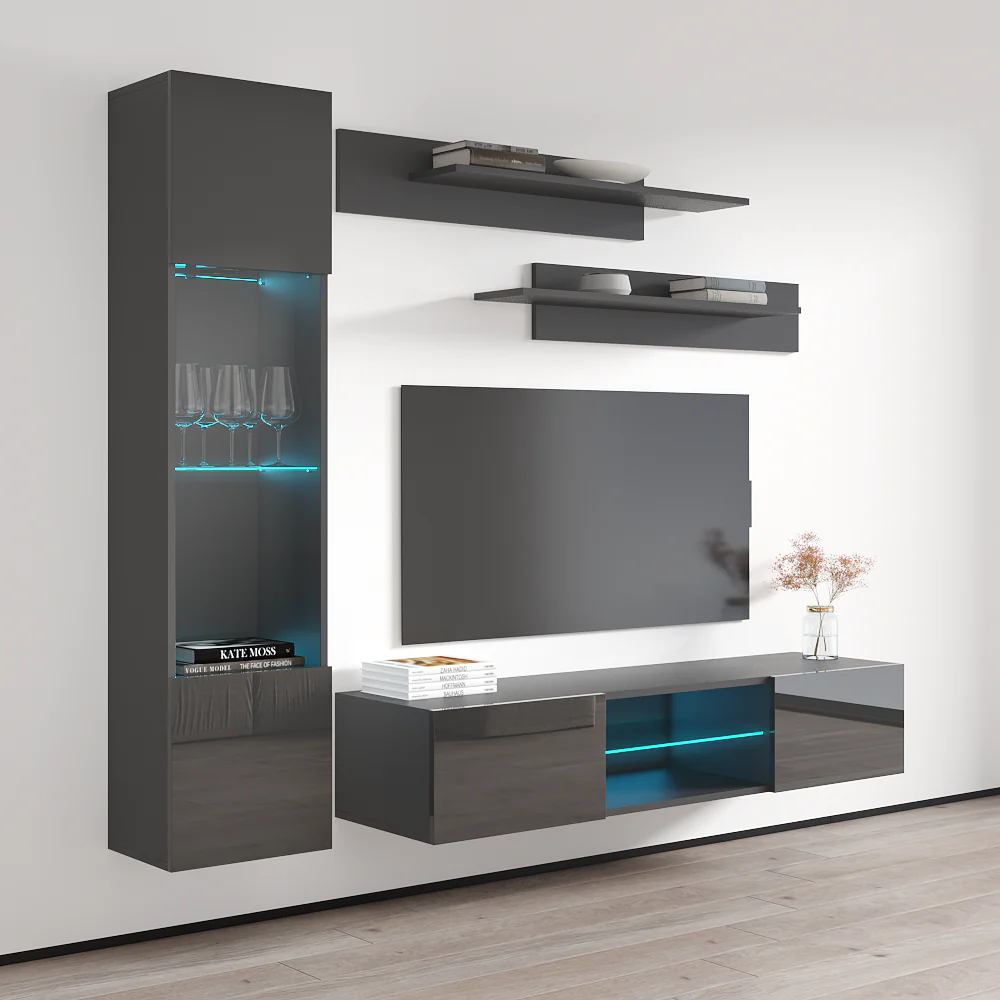 Fly G 33TV Floating Entertainment Center - Image 47
