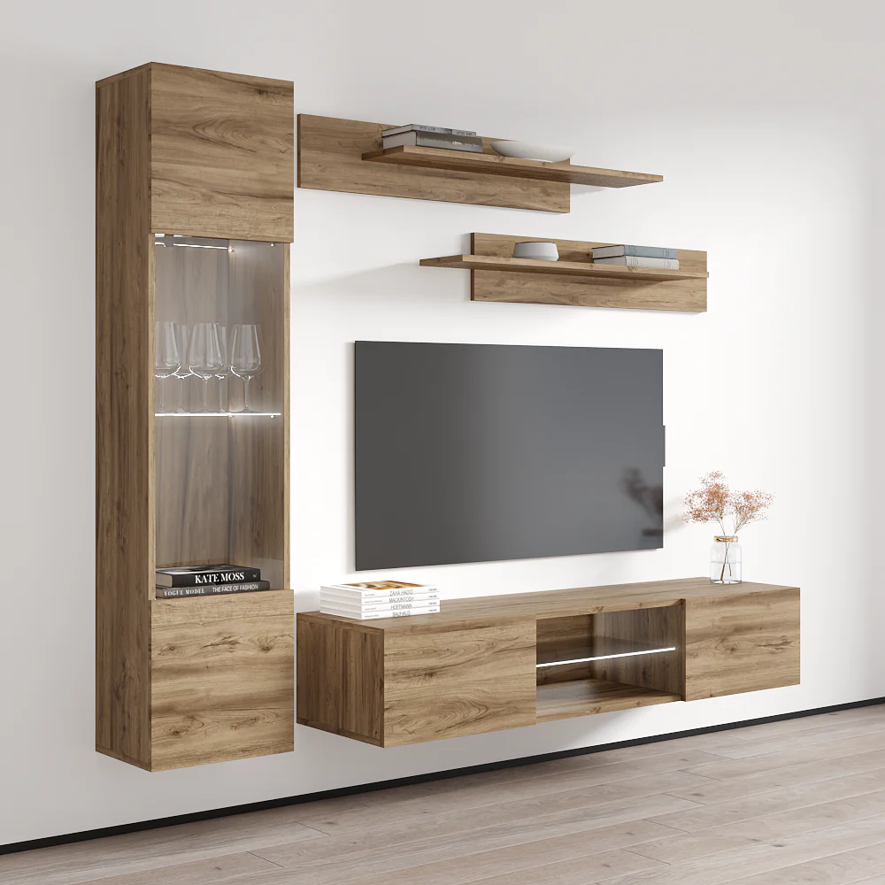 Fly G 33TV Floating Entertainment Center - Image 52