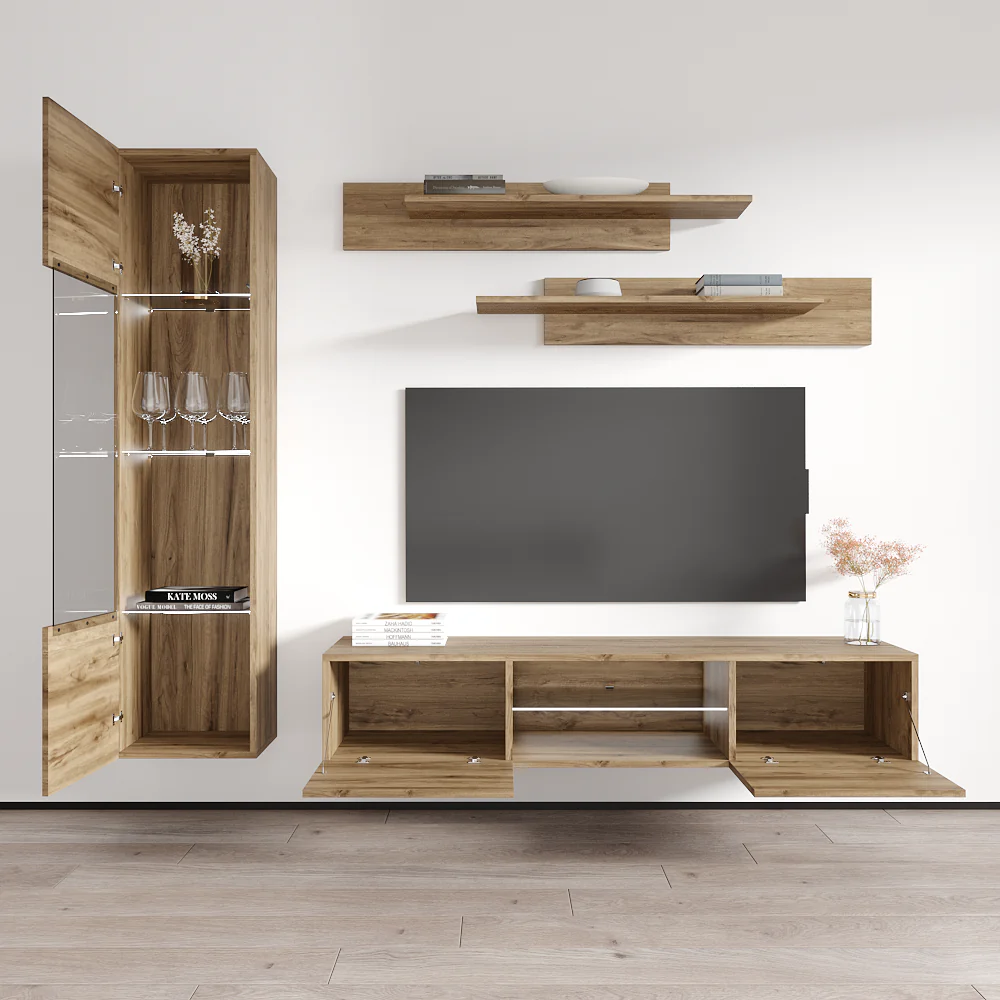 Fly G 33TV Floating Entertainment Center - Image 54