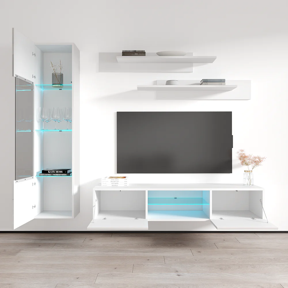Fly G 33TV Floating Entertainment Center - Image 59