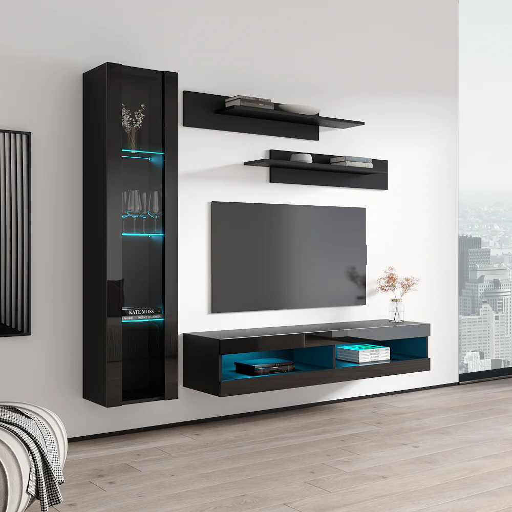 Fly G 34TV Floating Entertainment Center - Image 23