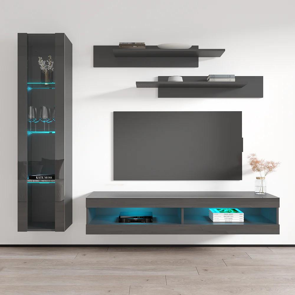Fly G 34TV Floating Entertainment Center - Image 26