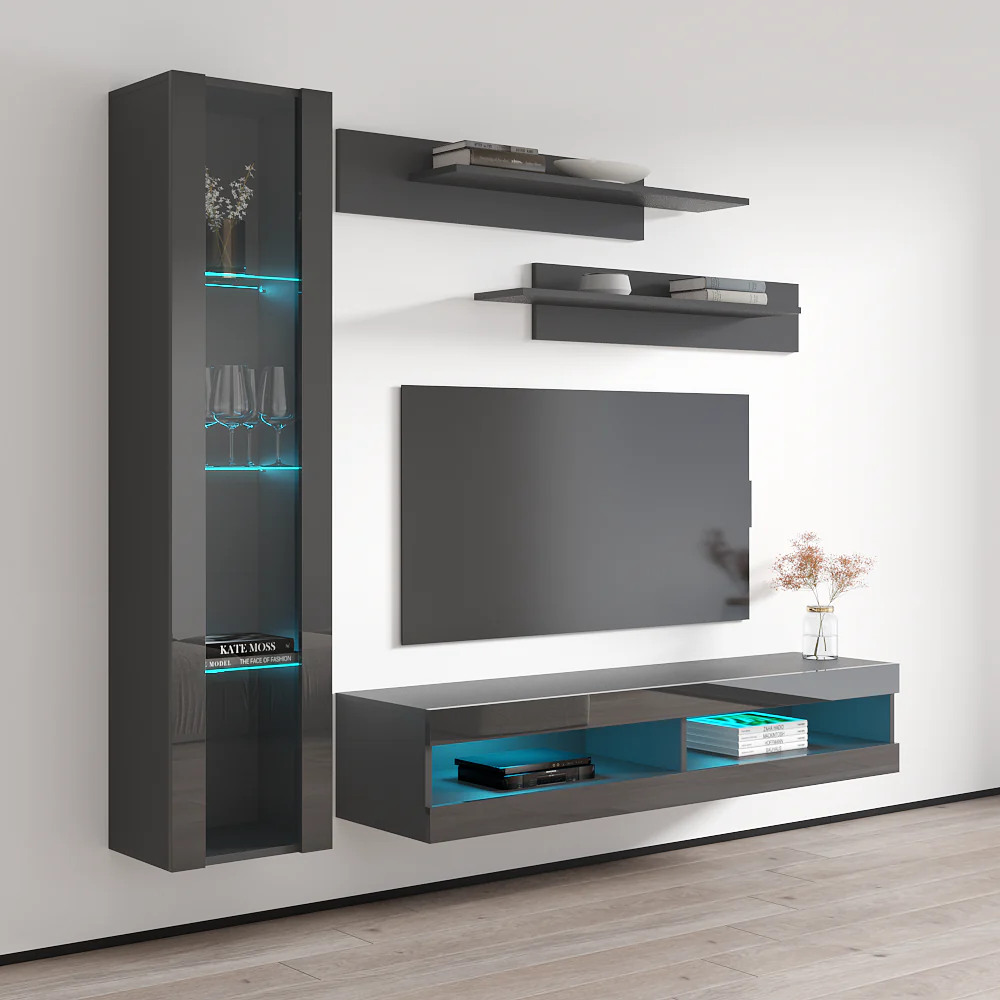 Fly G 34TV Floating Entertainment Center - Image 27