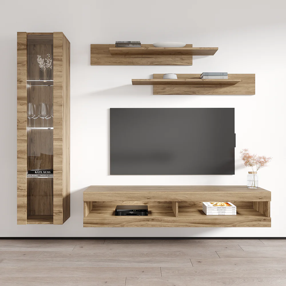 Fly G 34TV Floating Entertainment Center - Image 31