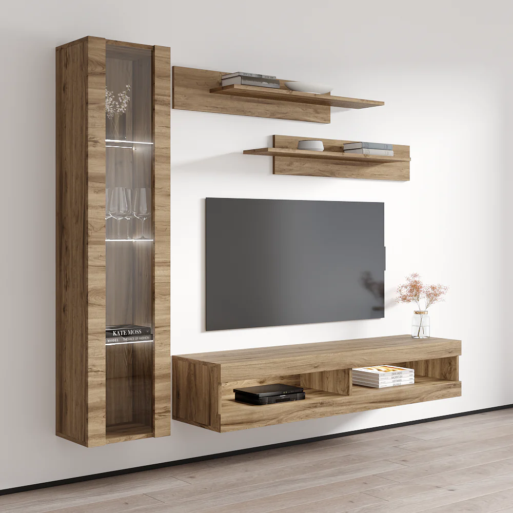 Fly G 34TV Floating Entertainment Center - Image 32