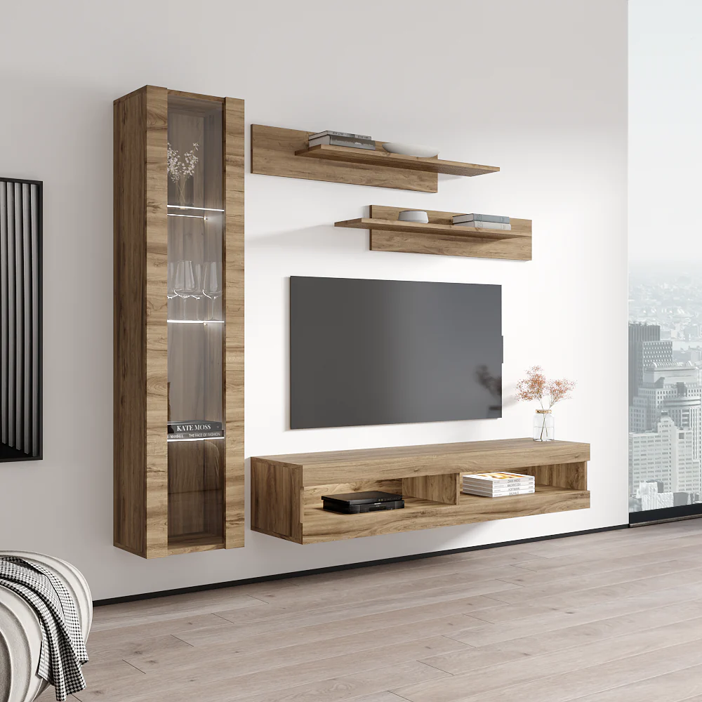 Fly G 34TV Floating Entertainment Center - Image 33