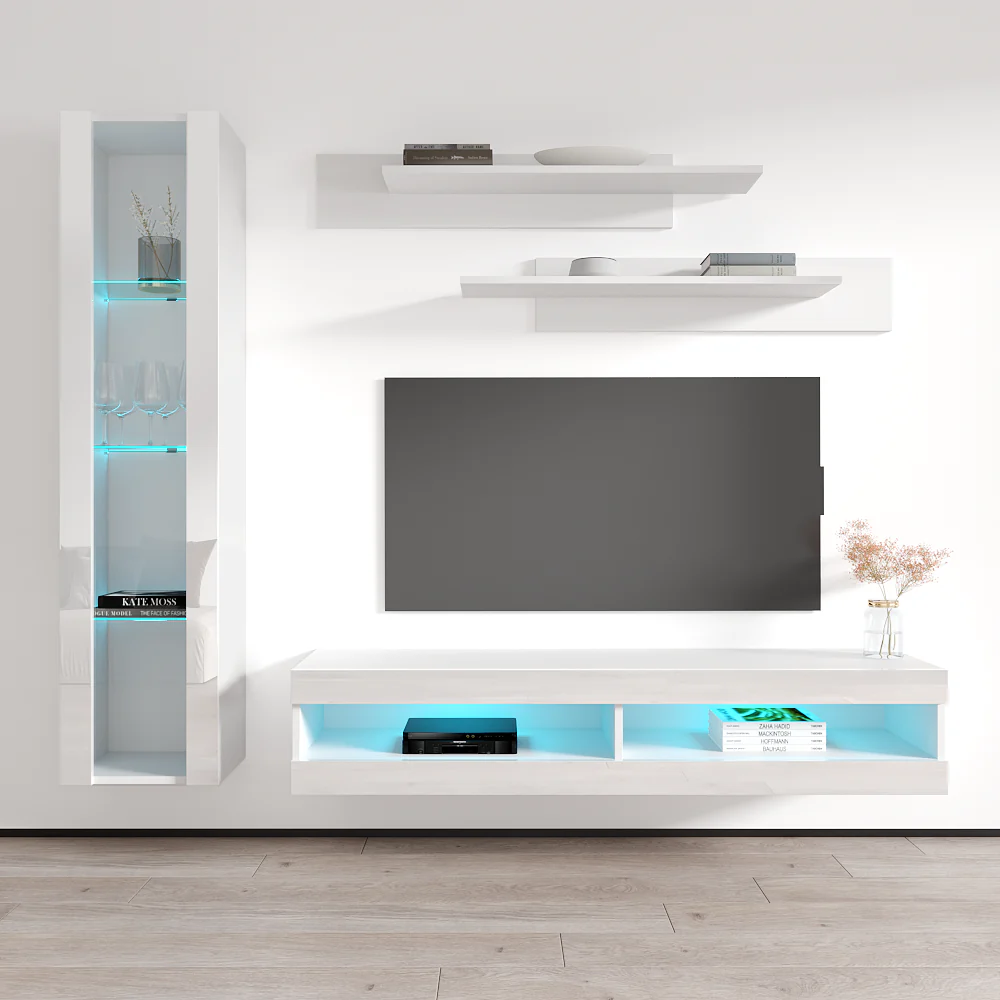 Fly G 34TV Floating Entertainment Center - Image 36