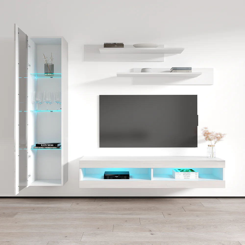 Fly G 34TV Floating Entertainment Center - Image 39