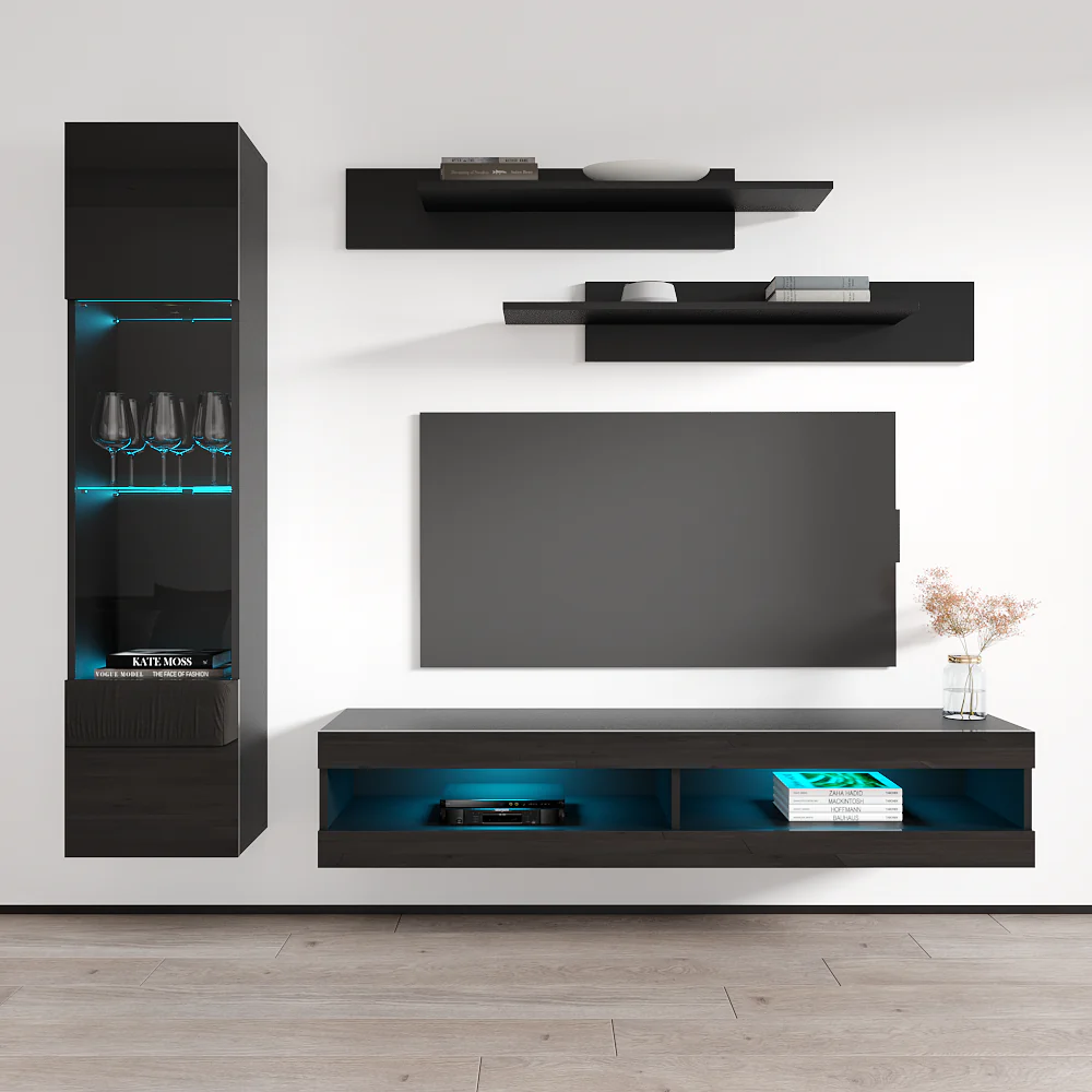 Fly G 34TV Floating Entertainment Center - Image 41