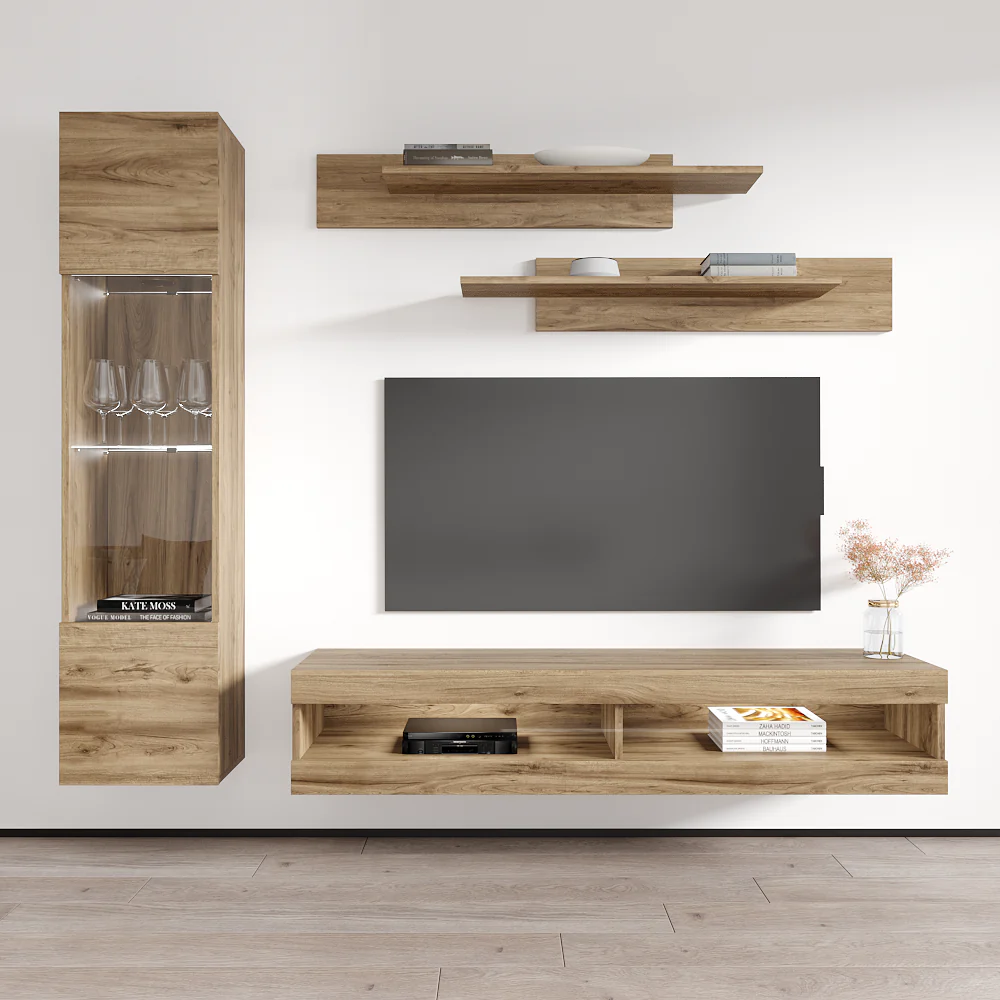 Fly G 34TV Floating Entertainment Center - Image 51