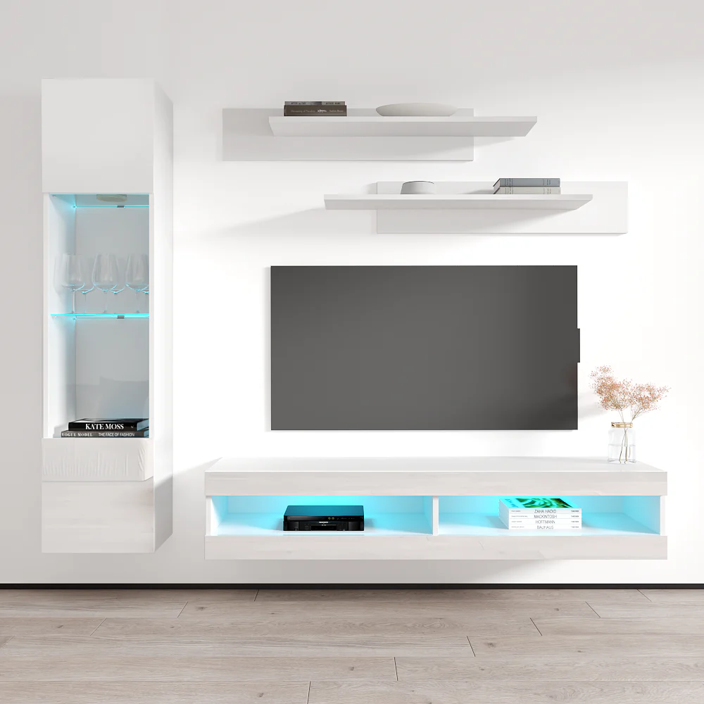 Fly G 34TV Floating Entertainment Center - Image 56