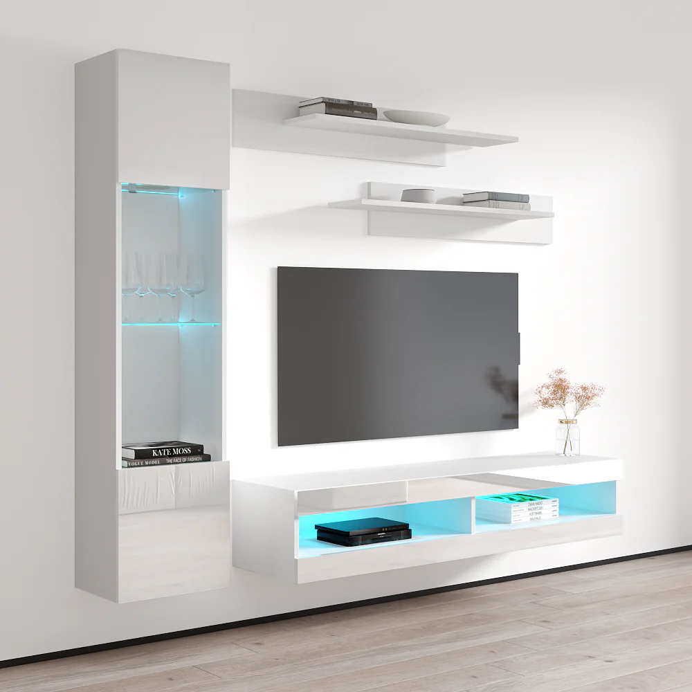 Fly G 34TV Floating Entertainment Center - Image 57