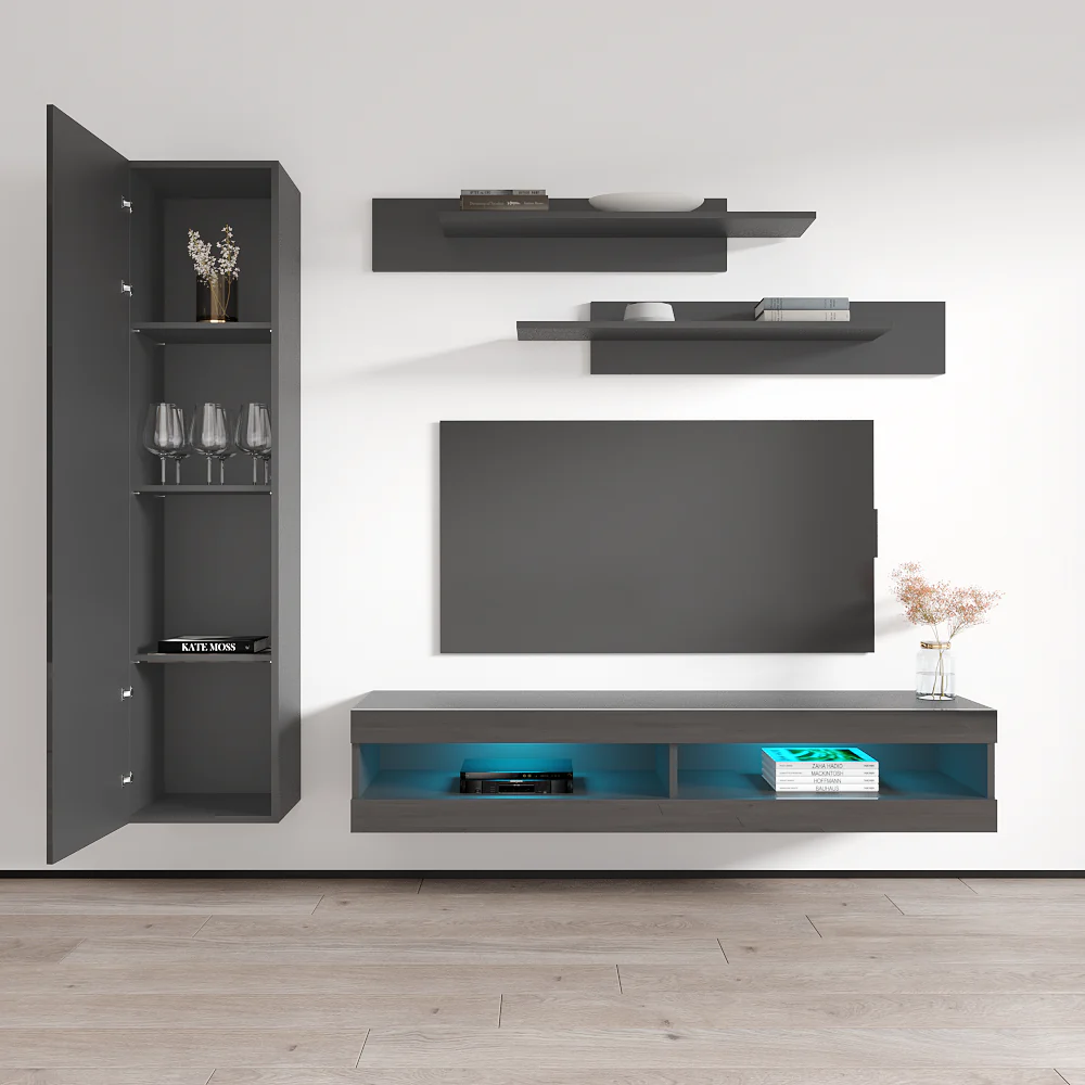 Fly G 34TV Floating Entertainment Center - Image 9