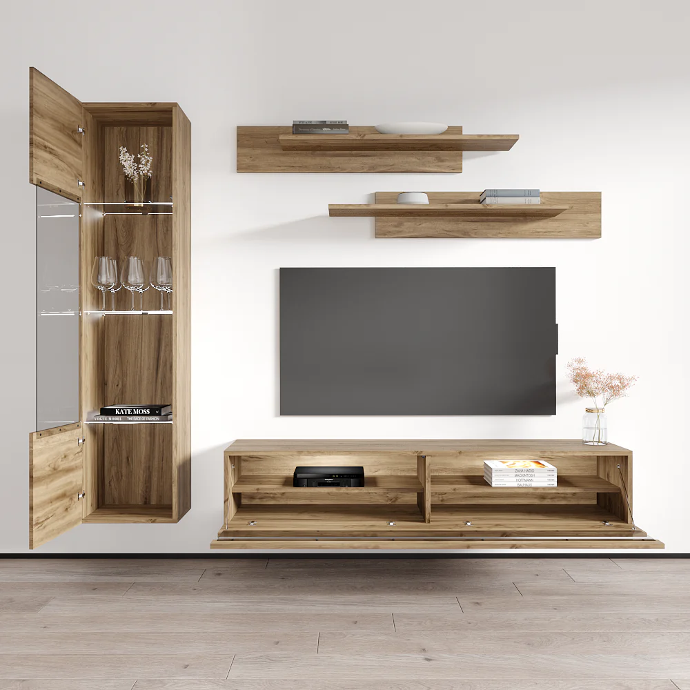 Fly G 35TV Floating Entertainment Center - Image 54