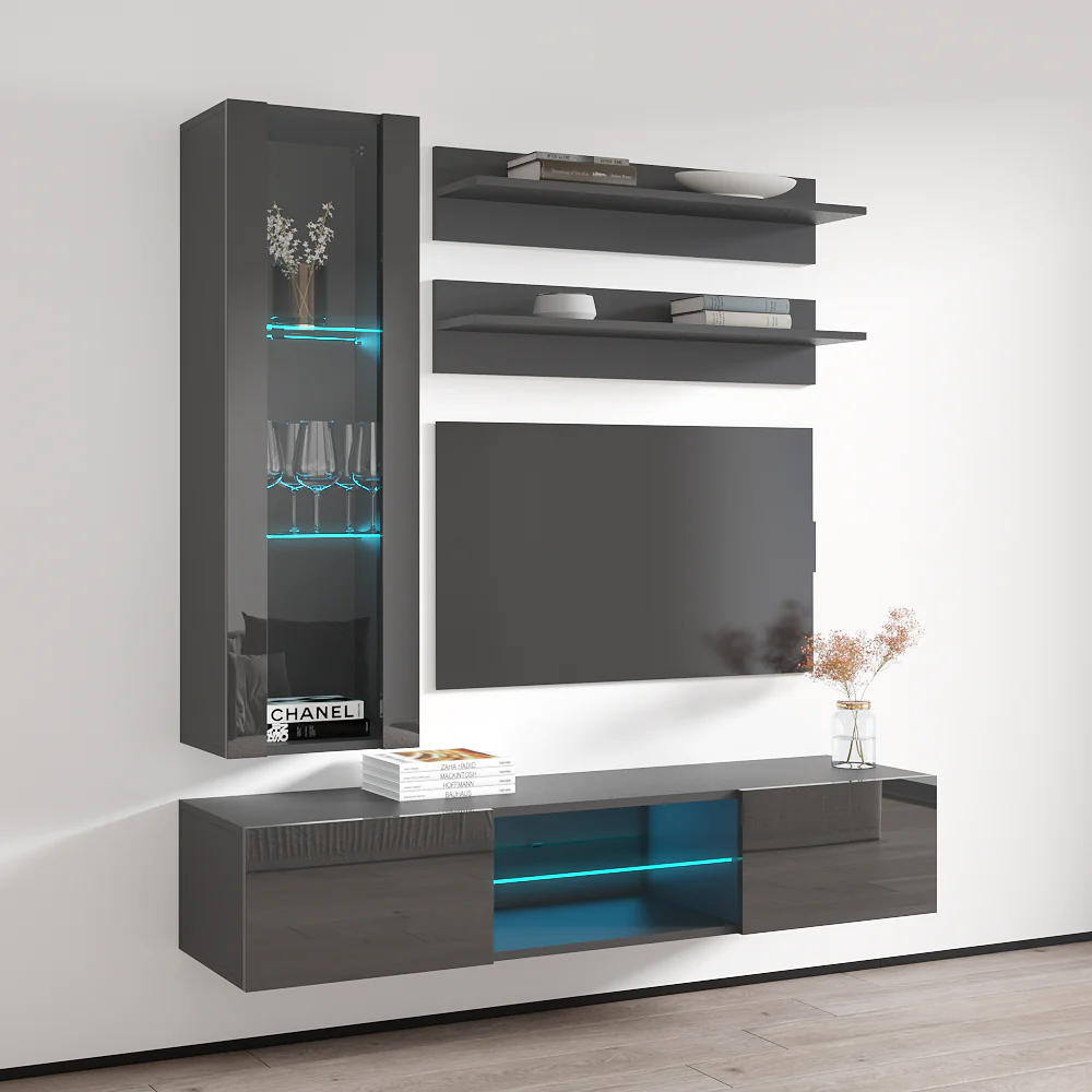 Fly H 33TV Floating Entertainment Center - Image 27
