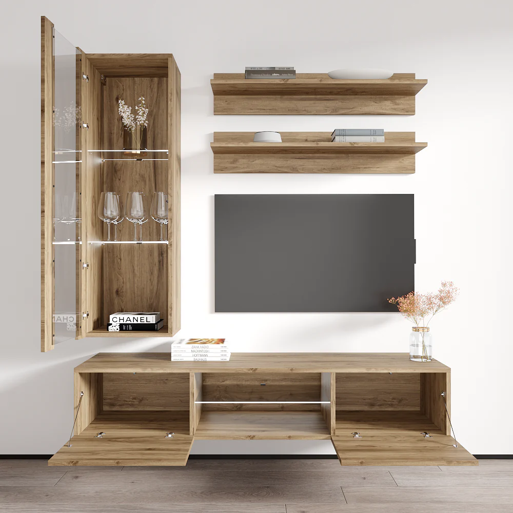 Fly H 33TV Floating Entertainment Center - Image 34