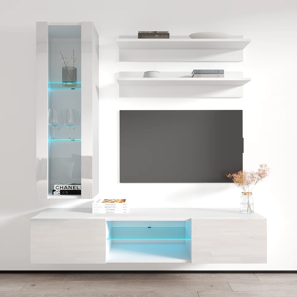 Fly H 33TV Floating Entertainment Center - Image 36