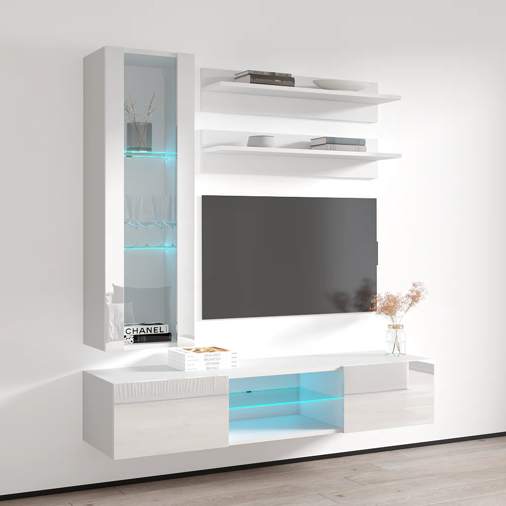 Fly H 33TV Floating Entertainment Center - Image 37