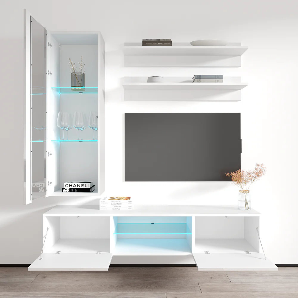 Fly H 33TV Floating Entertainment Center - Image 39