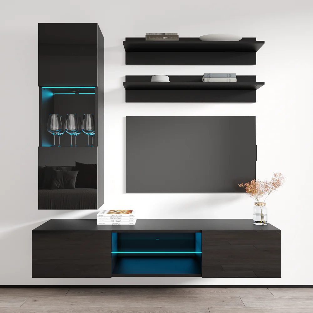 Fly H 33TV Floating Entertainment Center - Image 41
