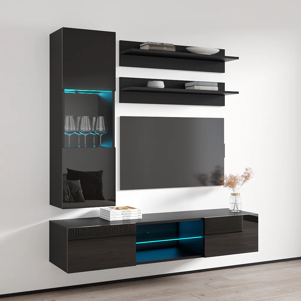Fly H 33TV Floating Entertainment Center - Image 42