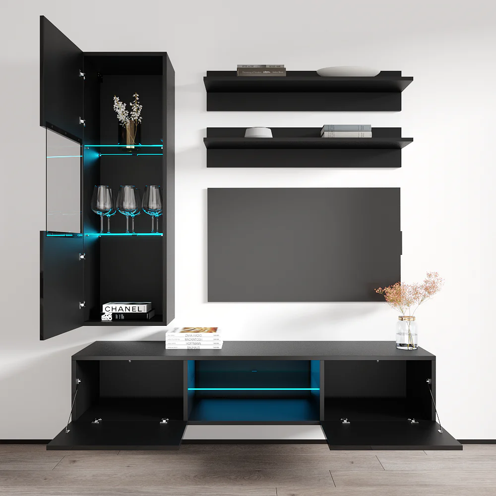 Fly H 33TV Floating Entertainment Center - Image 44