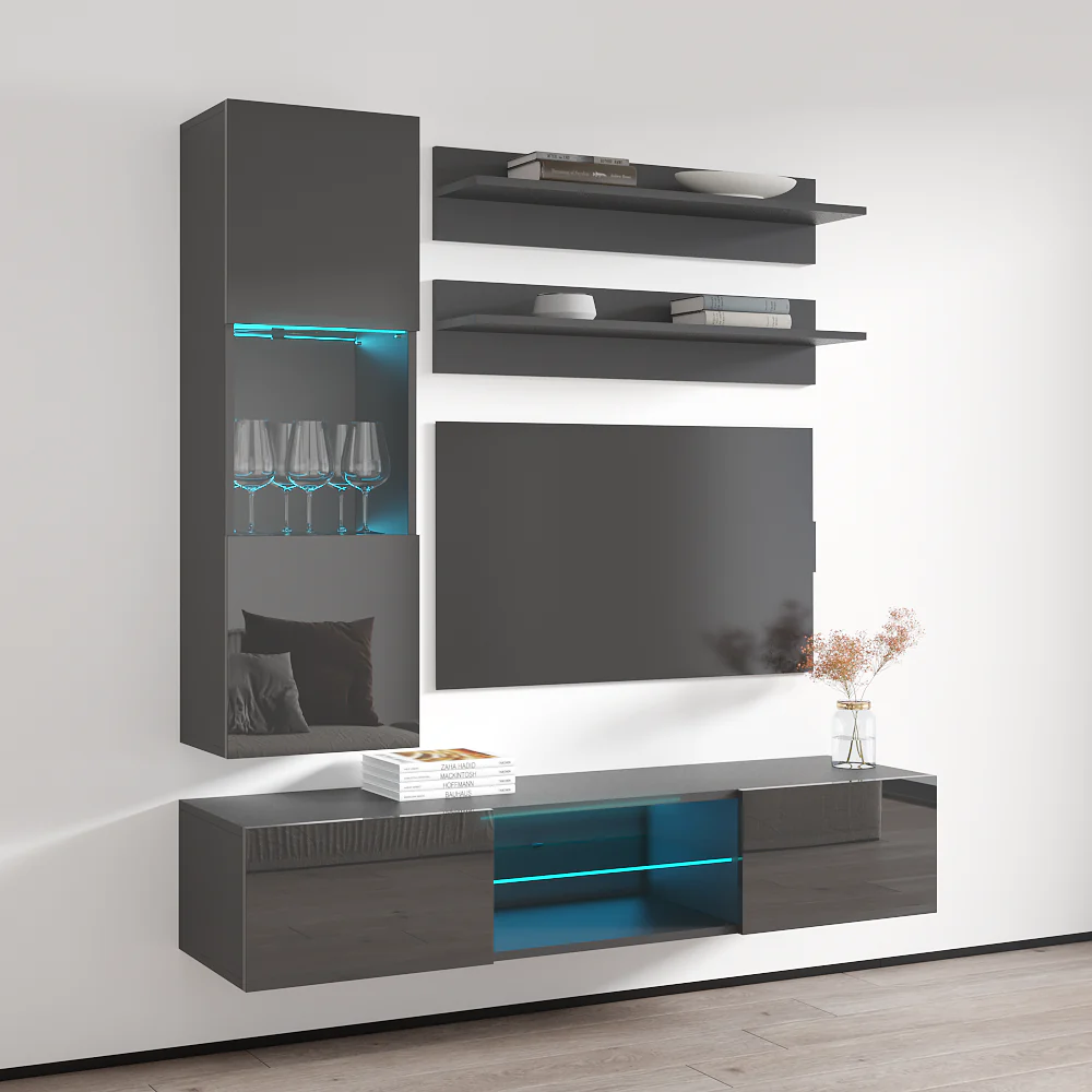 Fly H 33TV Floating Entertainment Center - Image 47