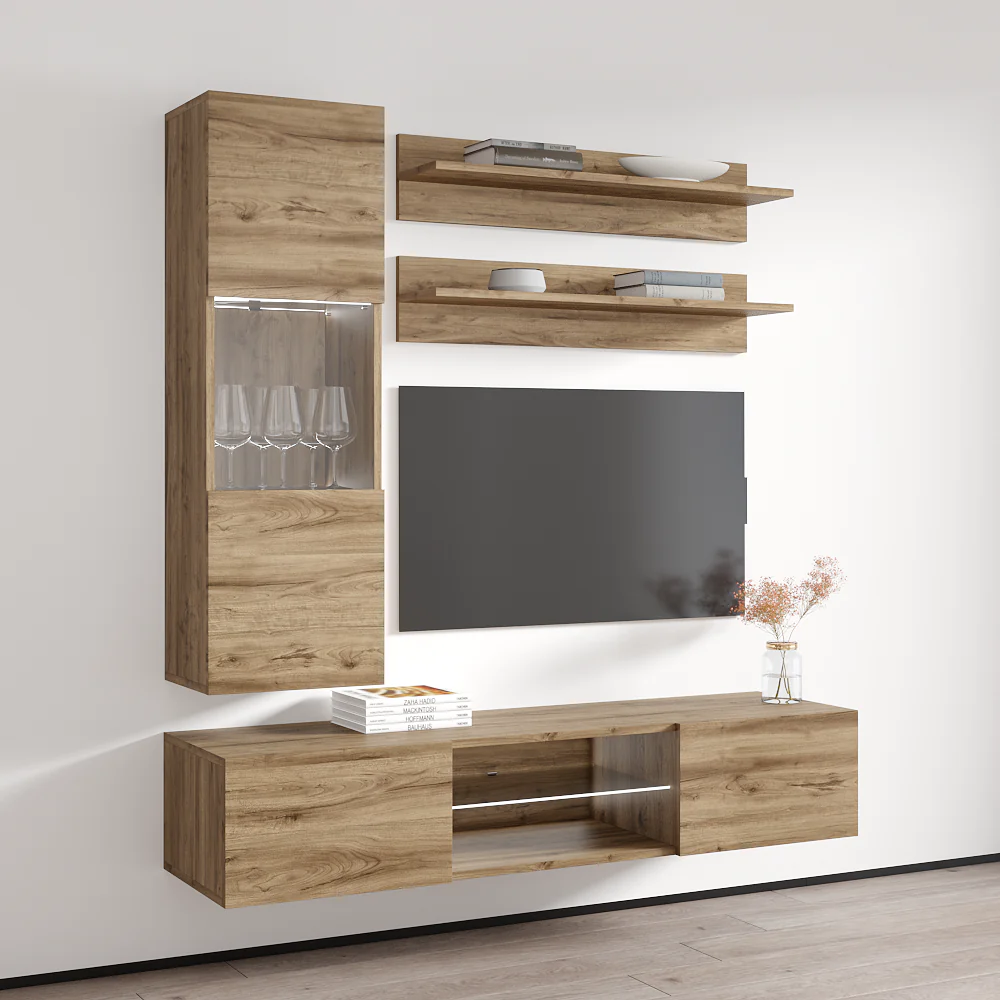 Fly H 33TV Floating Entertainment Center - Image 52