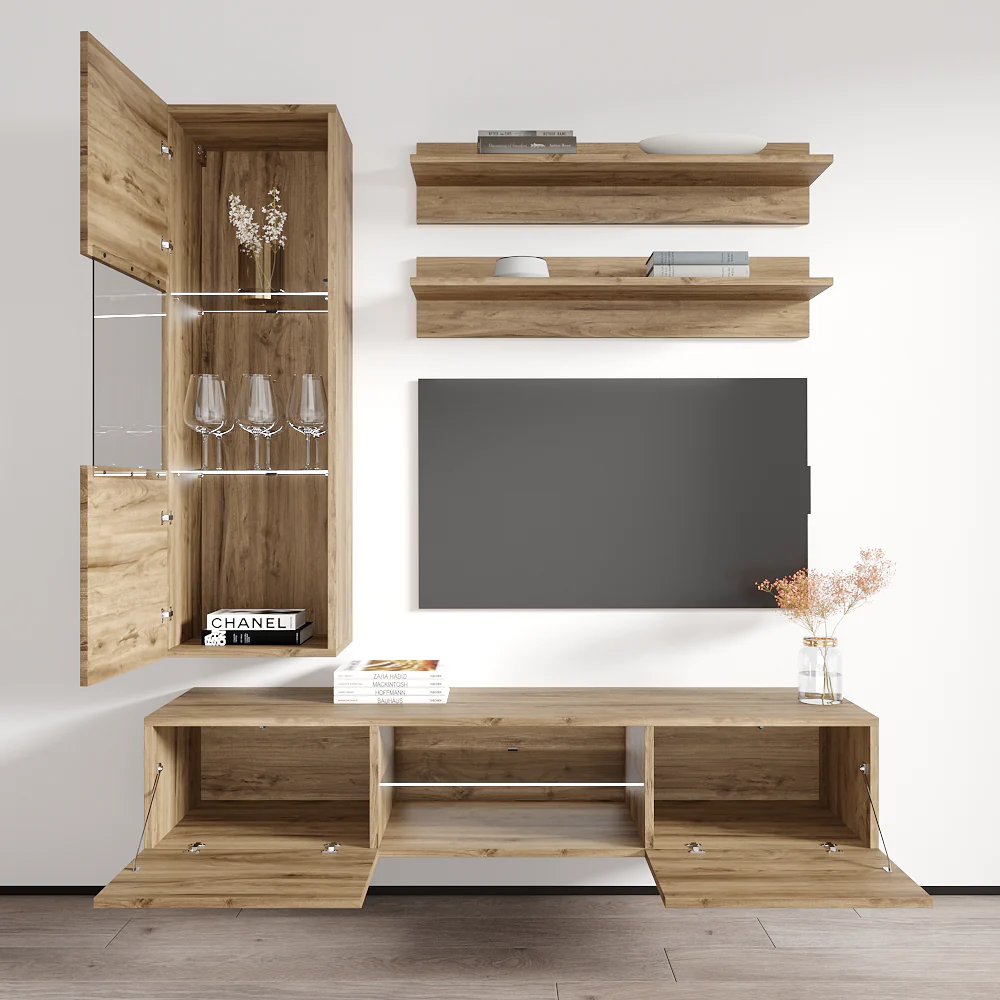 Fly H 33TV Floating Entertainment Center - Image 54