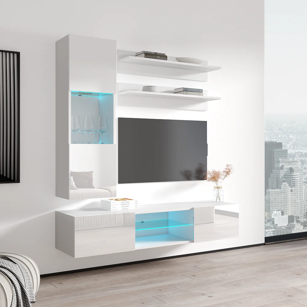 Fly H 33TV Floating Entertainment Center - Image 58