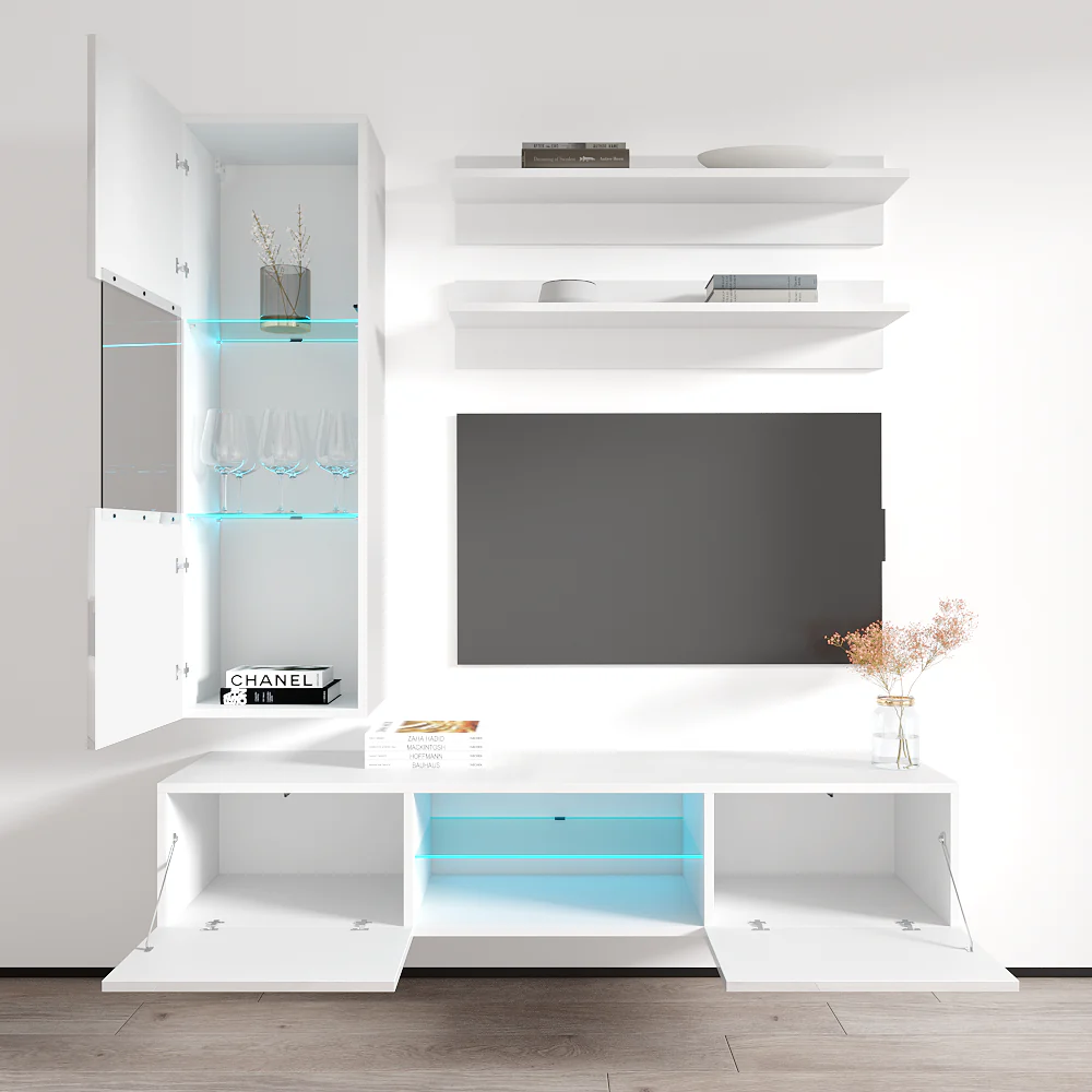 Fly H 33TV Floating Entertainment Center - Image 59