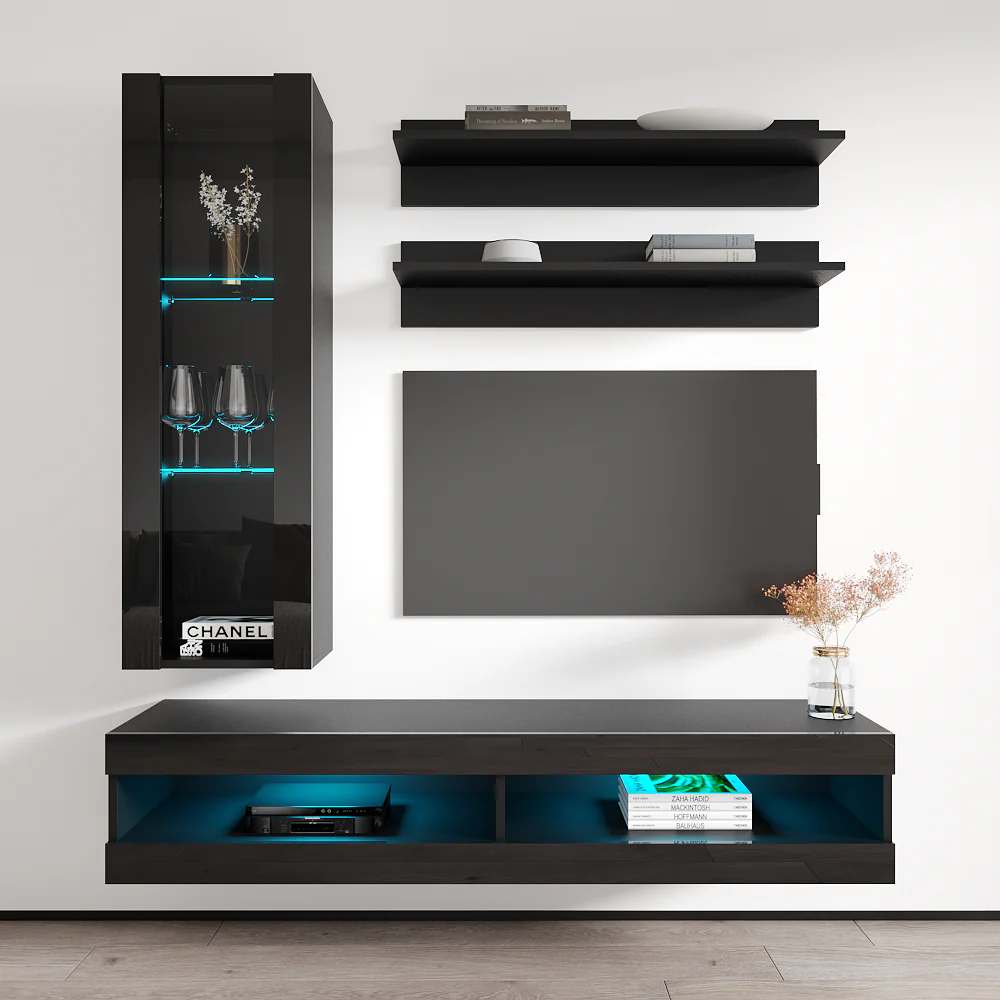 Fly H 34TV Floating Entertainment Center - Image 21