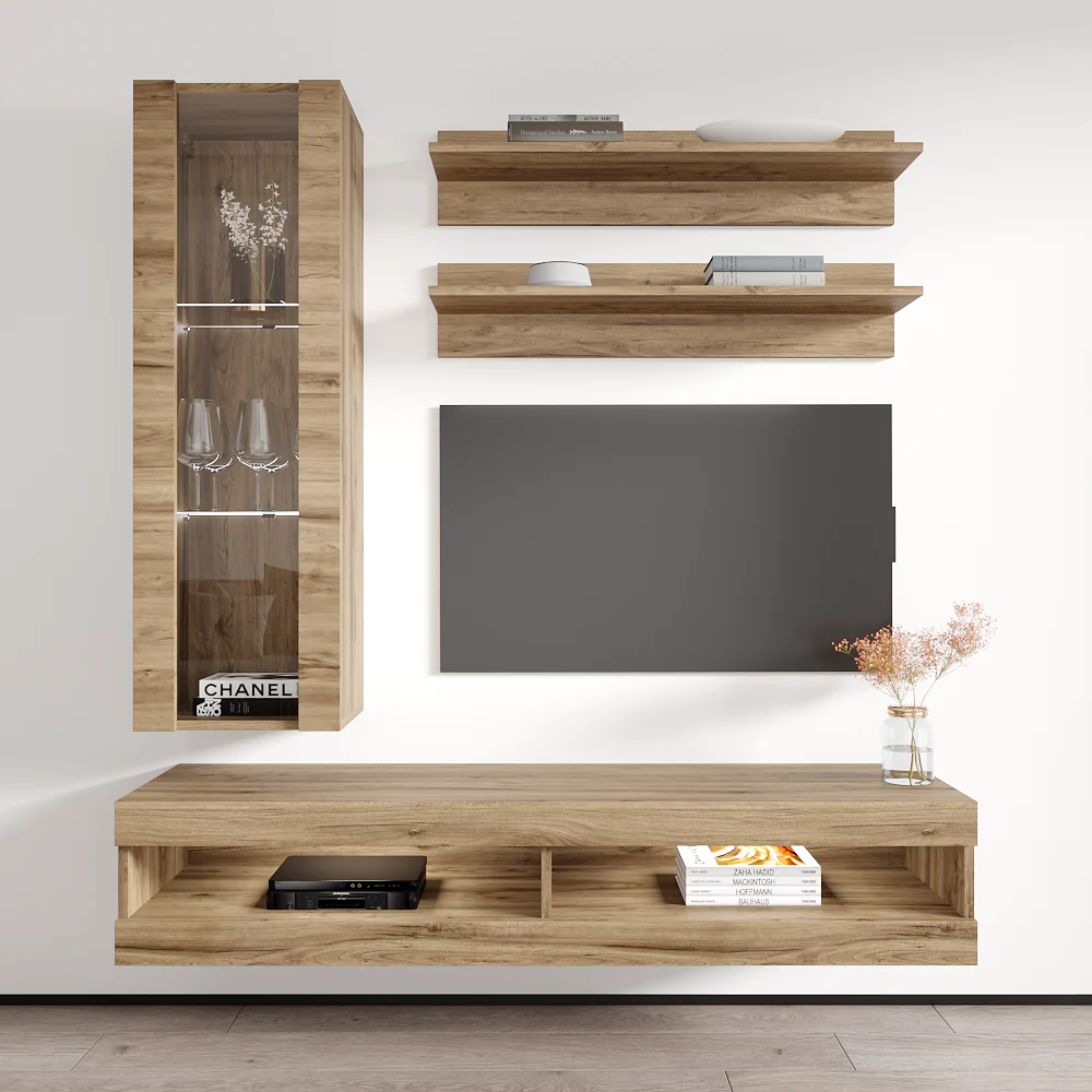 Fly H 34TV Floating Entertainment Center - Image 31